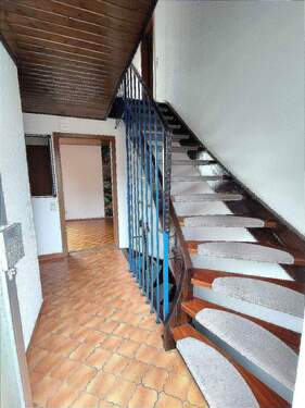 Treppe ins Dachgeschoss - 