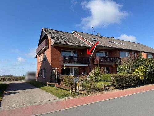 Frontaufnahme - Die Nordsee zum Greifen nahe - 2 Zimmer Wohnung in Friedrichskoog