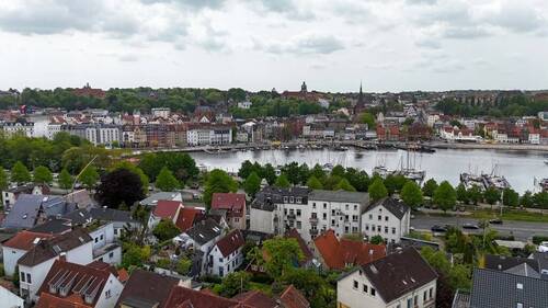 Blick über Flensburg - 3 Zimmer Etagenwohnung in Flensburg