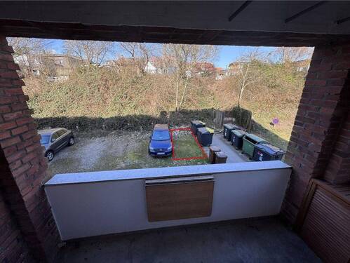 Balkon inkl. Stellplatz - 
