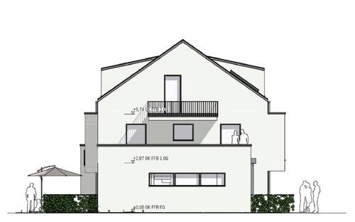 Südseite - Reihenmittelhaus mit 131,00 m² in Karlsfeld zum Kaufen