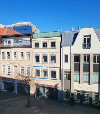 Aussenansicht Lange Str. - Moderne 3 Zimmer Stadtwohnung in der Fußgängerzone von Oldenburg