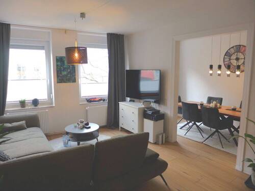 Wohn- und Essbereich - 3 Zimmer Etagenwohnung zur Miete in Oldenburg