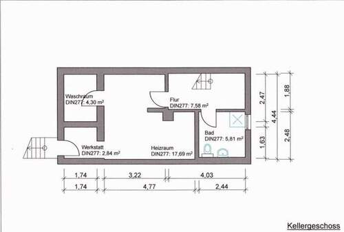 Kellergeschoss - 