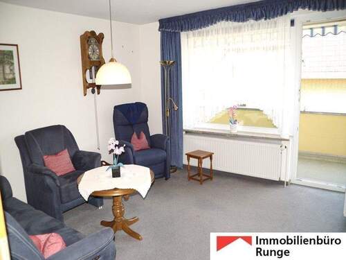 Wohnzimmer.jpg - 3 Zimmer Etagenwohnung zur Miete in Bad Nenndorf