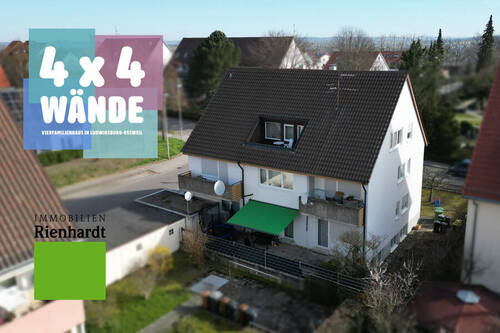Ansicht - Vierfamilienhaus in Ludwigsburg-Ossweil