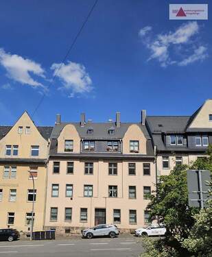 Straßenansicht - 1 Zimmer Mehrfamilienhaus, Wohnhaus zum Kaufen in Aue-Bad Schlema