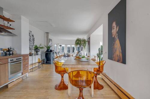 Loft_Wohnraum oben - Loft im Denkmal - außergewöhnliches Wohnen auf 3 Ebenen - zwischen Natur und Stadt