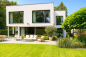 Großzügige Terrasse - Luxuriöses Rückzugsparadies am Waldesrand - Exklusives Wohnen nahe Berlin