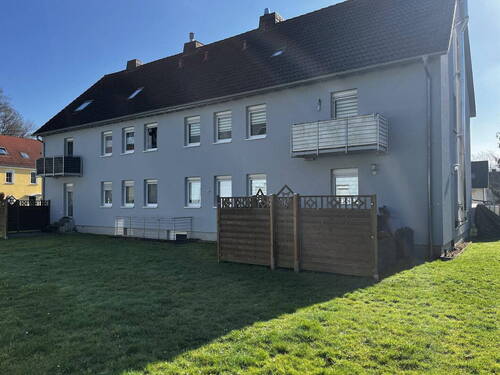 Rückseite des Objektes - 3 Zimmer Etagenwohnung in Saarbrücken