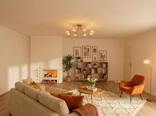 Wohnen mit Kamin - Etagenwohnung mit 113,00 m&sup2; in Köln zum Kaufen