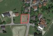 Luftaufnahme.jpg - Tolles Baugrundstück mit 1105 m² für ein Einfamilienhaus, Doppelhaushälfte oder Dreispänner in Winhöring