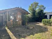 Gartenbereich mit Gartenhaus - 