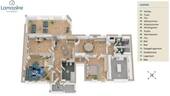 Grundriss Wohnung EG - 
