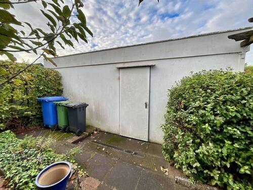 Rückseite Garage - Doppelhaushälfte mit 120,00 m² in Oyten zum Kaufen