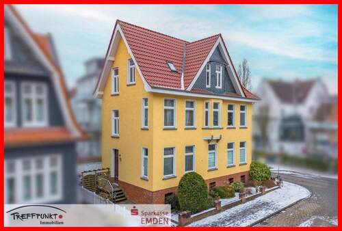 Seitenansicht II - 9 Zimmer Mehrfamilienhaus, Wohnhaus zum Kaufen in Emden