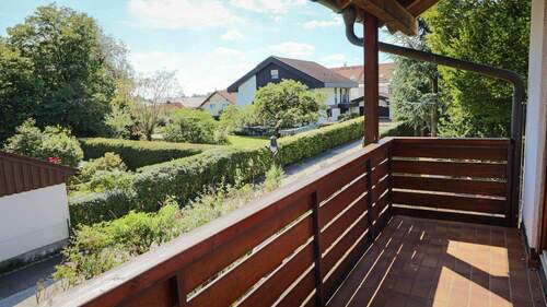 ...zum überdachten Südbalkon - 