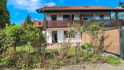 Südseite - 4 Zimmer Doppelhaushälfte zur Miete in Ebersberg