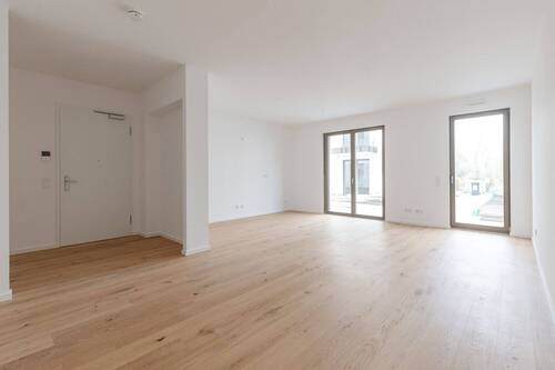 Eingang/Küche/Wohnen - 4 Zimmer Etagenwohnung in Frankfurt am Main