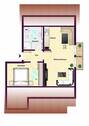 2-Zi.-Wohnung im Dachgeschoss - 