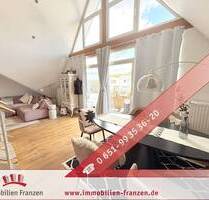 Schweich: Stilvolle Maisonettewohnung mit Loftflair & Tiefgaragenstellplatz