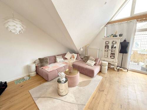 Wohnbereich - 3 Zimmer Etagenwohnung zum Kaufen in Schweich