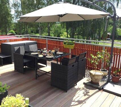 Terrasse mit wunderbaren Sitzplatz - 