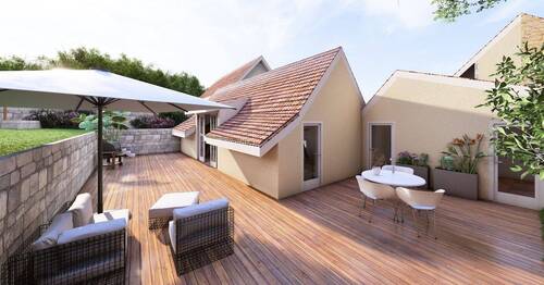 Terrasse Scheune Rechts - 