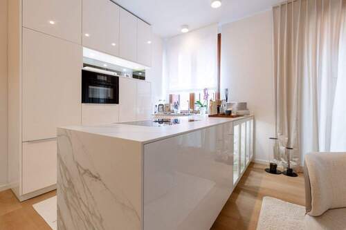 Küche Ansicht I - Etagenwohnung mit 96,10 m&sup2; in Frankfurt am Main zum Kaufen