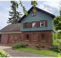 Wohnen mit Geschichte nahe Edersee - charmantes Forsthaus mit großem Grundstück! - Vöhl