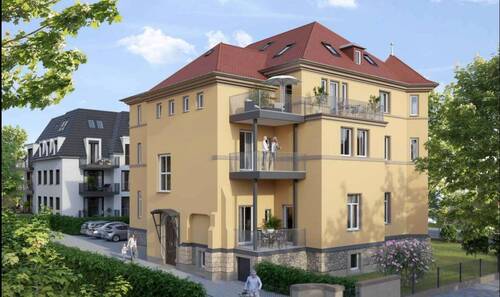 Außenansicht - 3 Zimmer Etagenwohnung zur Miete in Dresden