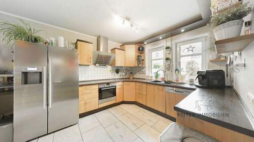 EG: offene Wohnküche inkl. Einbauküche - 