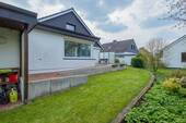 Garten und Terrasse - 4 Zimmer Einfamilienhaus zum Kaufen in Büdelsdorf