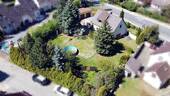 Haus von hinten - Luftbild - 5 Zimmer Einfamilienhaus zum Kaufen in Bad Belzig