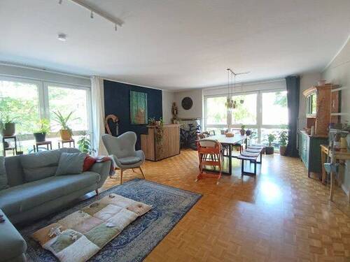 Wohnzimmer - Krefeld-Cracau, Bismarckstraße 38 - Tolle 3-Zimmer-Wohnung mit Balkon im Bismarckviertel ab Anf.Mitte November zu mieten !!