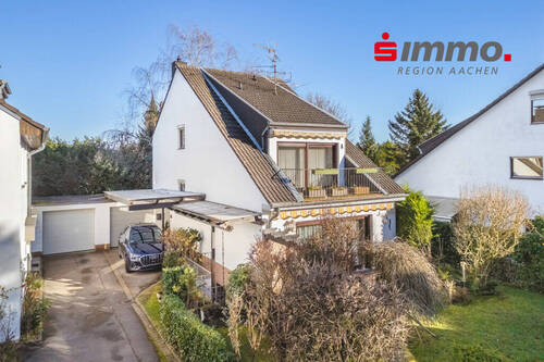 Titelbild - Freistehendes Einfamilienhaus mit Garage in Aachener-Bestlage am Aachener 'Eismännchen'