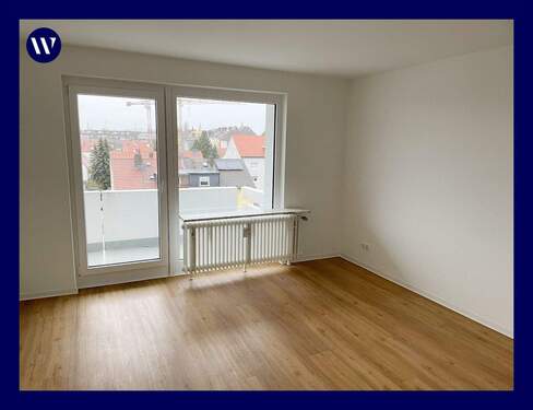  DEIN! 1 Zimmer-Wohnung mit Balkon in Griesheim, Wannenbad, Aufzug
