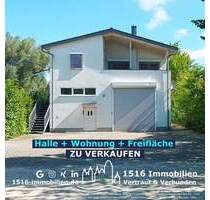 ++ Provisionsfrei ++ Halle mit heller Wohnung und großer Freifläche - Ingolstadt