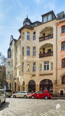 Außenansicht 2 - 3 Zimmer Etagenwohnung in Leipzig
