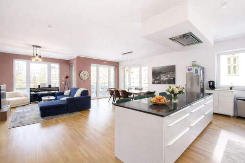 Wohn-/Essbereich Ansicht I - Etagenwohnung mit 122,40 m&sup2; in Frankfurt am Main zum Kaufen