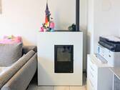 Pellet Ofen - Wohnzimmer - Etagenwohnung mit 95,70 m² in Auenwald / Lippoldsweiler zum Kaufen