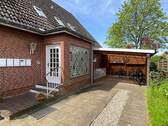 Auffahrt mit Carport - 