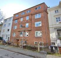 Zentrale 1,5-Zimmer-Altbau-Wohnung in Lübeck-St. Lorenz Süd, Nähe City Nähe Hbhf. - Lübeck-St. Lorenz-Süd