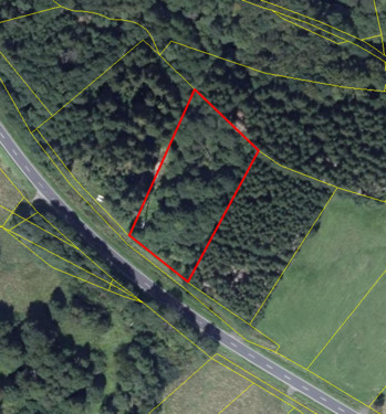 Luftbild - Landwirtschaftliches Grundstück in Gemarkung Wildflecken zu verkaufen