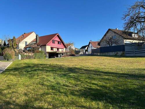 Blick vom Grundstück - Grundstück zum Kaufen in Wurmberg / Neubärental