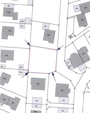 Lageplan - Grundstück in Wurmberg / Neubärental