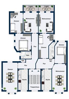 1.,2.,3. Obergeschoss - 