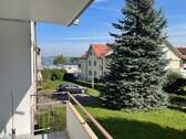 Blick vom Balkon - Möbliertes Apartment in ruhiger Anliegerlage.