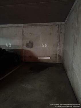 Stellplatz in der Tiefgarage - 