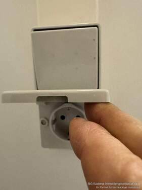 Strom im Kellerabteil - 